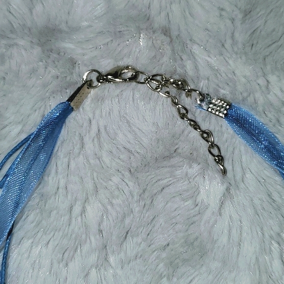 Art Glass Snowman Necklace - Picture 3 of 8